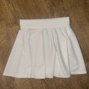 White Mini Skirt